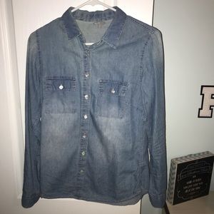 Chambray Denim Button up shirt